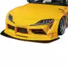 VSaero Plastic TKYO 1.5 Front Splitter for Toyota Supra (A90 A91) 2019-2022 - Image 2