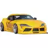 VSaero FRP TKYO 1.5 Wide Body Fender Flares (front) 70mm for Toyota Supra (A90 A91) 2019-2022 - Image 2