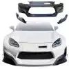 VSaero FRP TKYO Wide Body Front Bumper for Toyota GR86 2022-2023 - Image 13