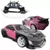 VSaero FRP TKYO Wide Body Kit for Toyota GR86 2022-2023 - Image 2