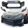 VSaero FRP TKYO Wide Body Front Bumper for Subaru BRZ 2022-2023 - Image 1