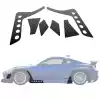 VSaero Plastic TKYO Wide Body Side Canards for Subaru BRZ 2022-2023 - Image 9