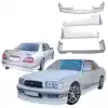 VSaero FRP WAL Body Kit 4pc for Nissan Gloria Y33 1995-1999 - Image 2