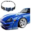 VSaero FRP TKYO Wide Body Fenders (front) 70mm for Datsun 280ZX S130 1979-1983 > 2 Seater - Image 1