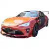 VSaero FRP AG T2 Wide Body Front Lip for Subaru BRZ ZN6 2013-2020 - Image 12