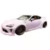 VSaero FRP AG T2 Wide Body Side Skirts for Subaru BRZ ZN6 2013-2020 - Image 2