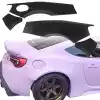 VSaero FRP AG T2 Wide Body Fenders (rear) 80mm for Subaru BRZ ZN6 2013-2020 - Image 1