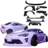 VSaero FRP AG T2 Wide Body Kit for Subaru BRZ ZN6 2013-2020 - Image 1