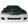 VSaero FRP MSPO Front Bumper for Toyota Mark II JZX100 1996-2000 - Image 30