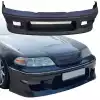 VSaero FRP MSPO Front Bumper for Toyota Mark II JZX100 1996-2000 - Image 1