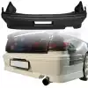 VSaero FRP MSPO Rear Bumper for Toyota Mark II JZX100 1996-2000 - Image 5