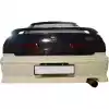 VSaero FRP MSPO Rear Bumper for Toyota Mark II JZX100 1996-2000 - Image 7