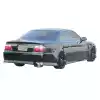 VSaero FRP MSPO Rear Bumper for Toyota Mark II JZX100 1996-2000 - Image 9