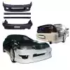 VSaero FRP MSPO Body Kit 4pc for Toyota Mark II JZX100 1996-2000 - Image 4