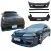 VSaero FRP MSPO Body Kit 4pc for Toyota Mark II JZX100 1996-2000 - Image 1