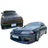 VSaero FRP MSPO Body Kit 4pc for Toyota Mark II JZX100 1996-2000 - Image 2