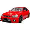 VSaero FRP TRDE Neo Type-A Front Bumper Splitter Combo for Lexus IS300 SXE10 2001-2005 - Image 2