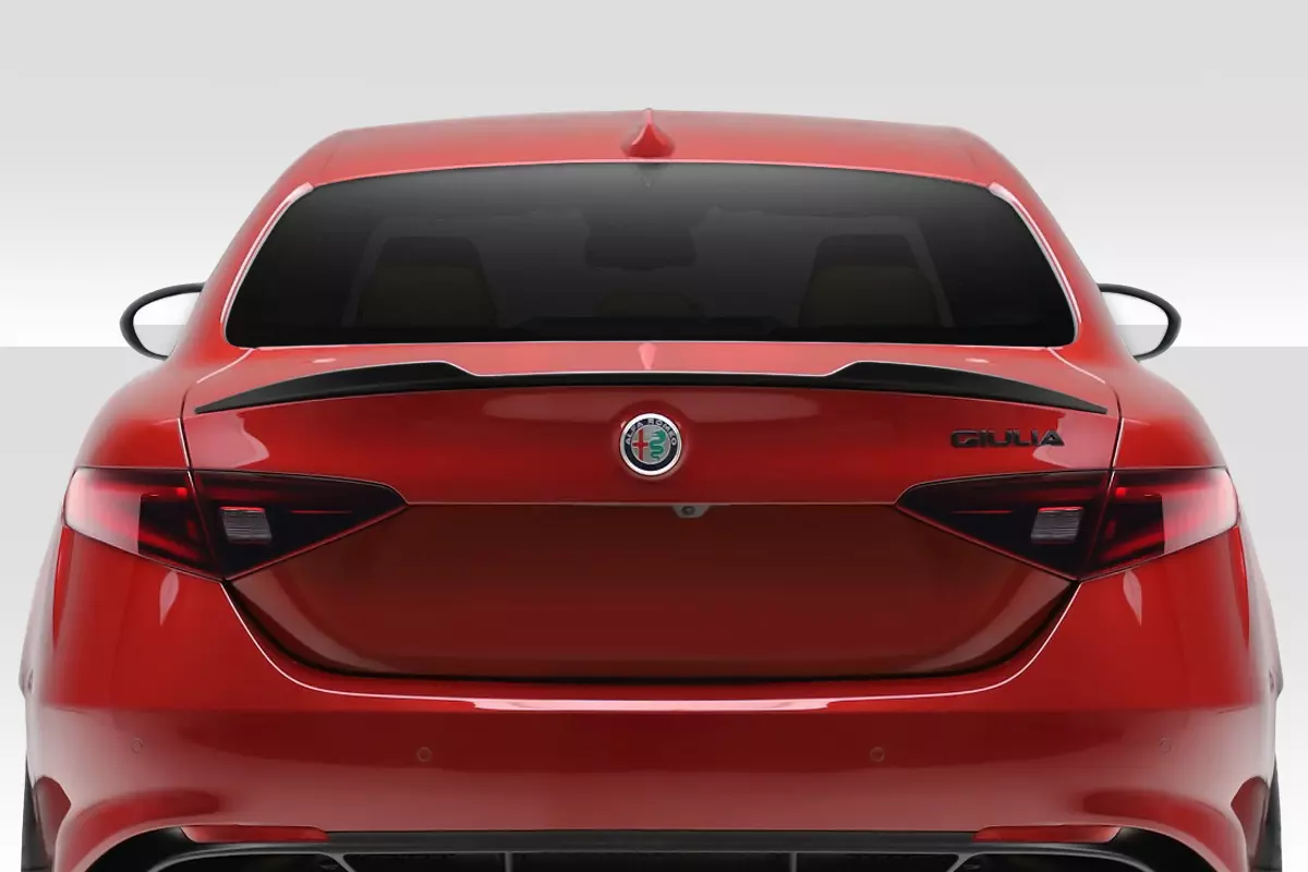 2017-2022 Alfa Romeo Giulia Duraflex Stream Rear Wing Spoiler 1 Piece - Image 1