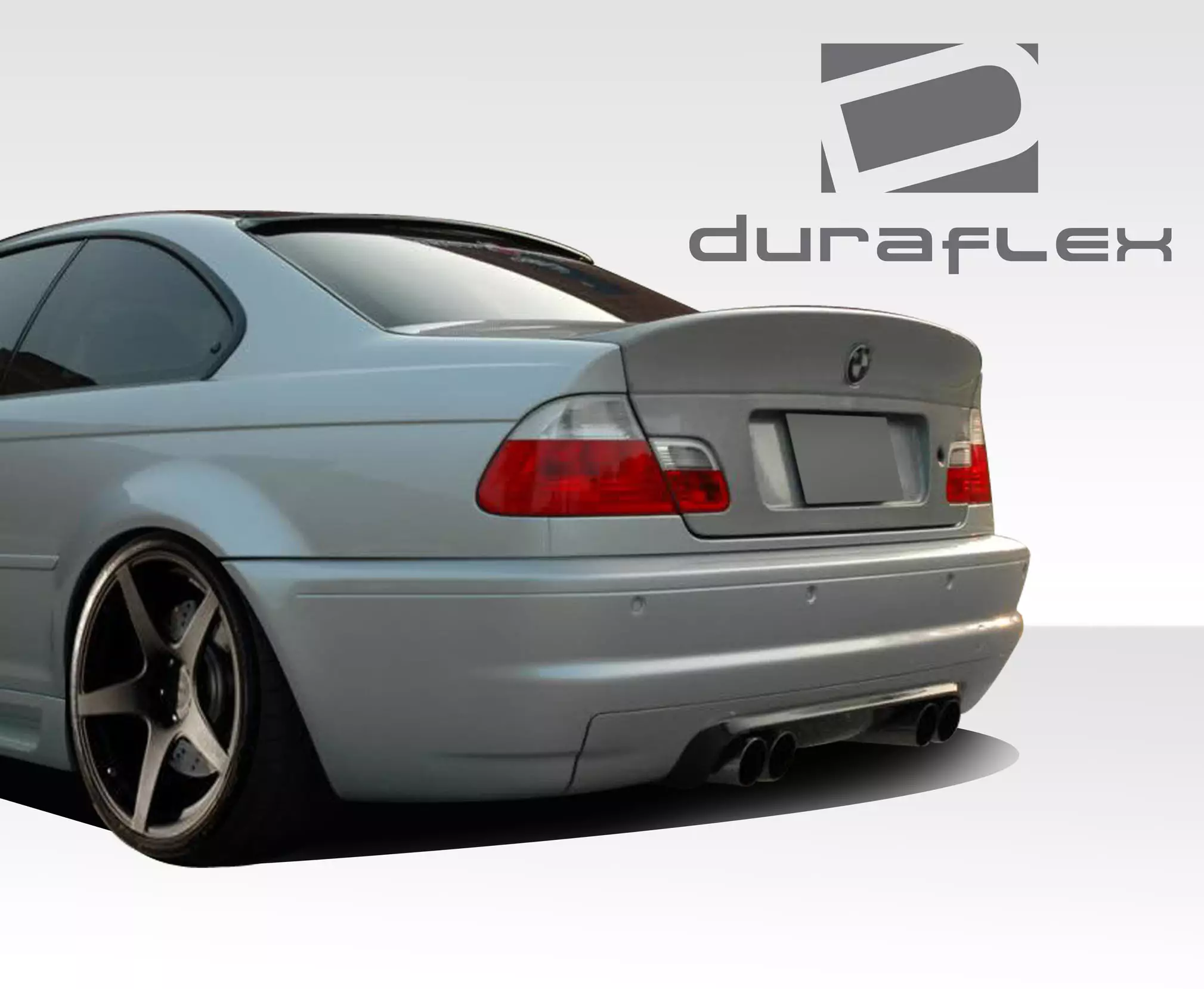 2000-2006 BMW 3 Series M3 E46 2DR Duraflex CSL Look Rear Wing Trunk Lid Spoiler- 1 Piece - Image 2