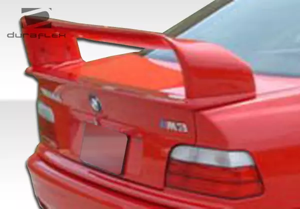 1992-1998 BMW 3 Series M3 E36 2DR Duraflex DTM Look Wing Trunk Lid Spoiler 2 Piece (ed_119500) - Image 4