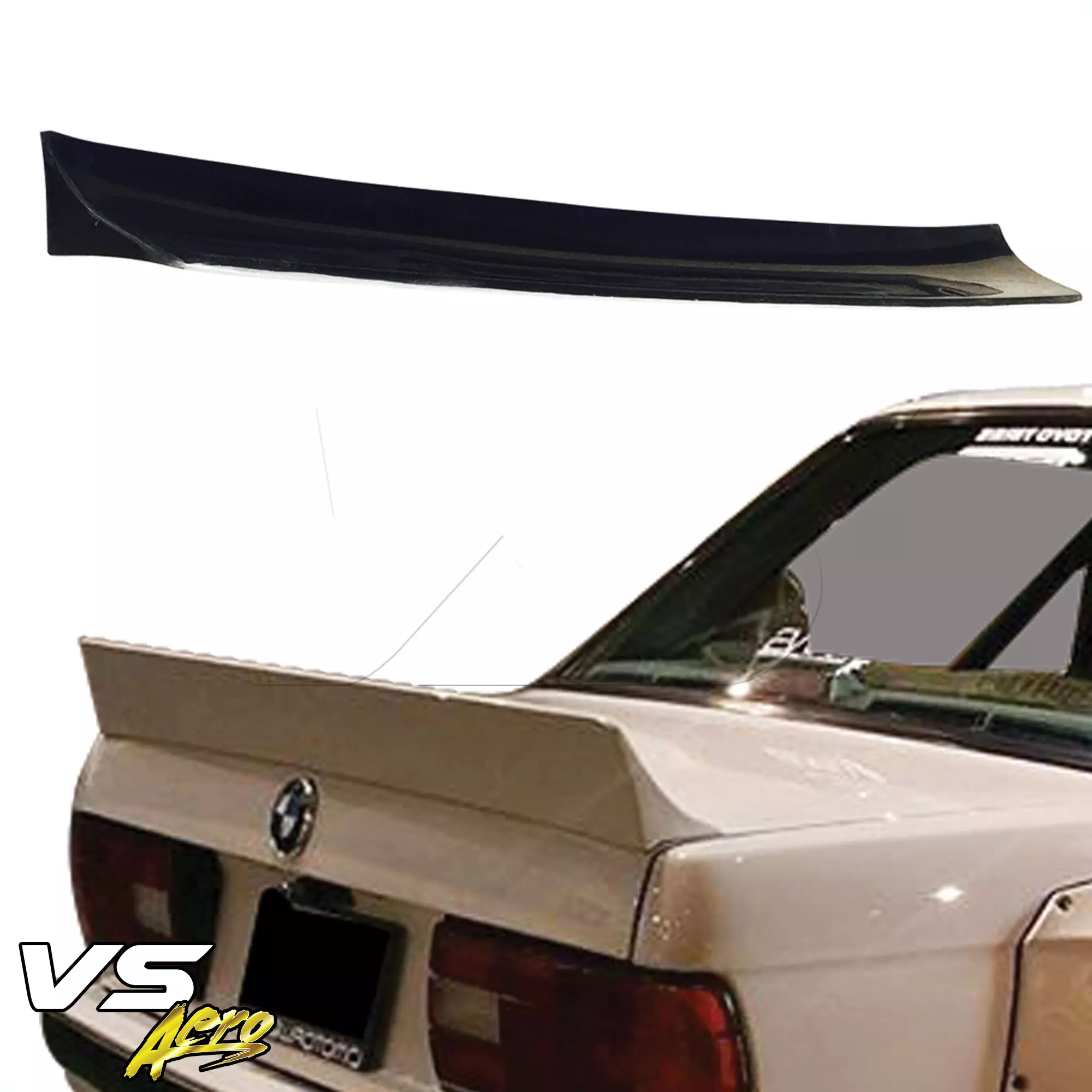 VSaero FRP TKYO Spoiler Wing > BMW 3-Series 318i 325i E30 1984-1991> 2dr Coupe - Image 1