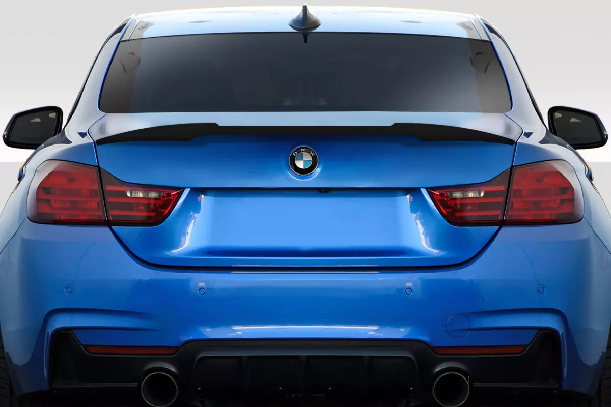 2014-2020 BMW 4 Series F32 Duraflex M4 Look Rear Wing Trunk Lid Spoiler 1 Piece - Image 1