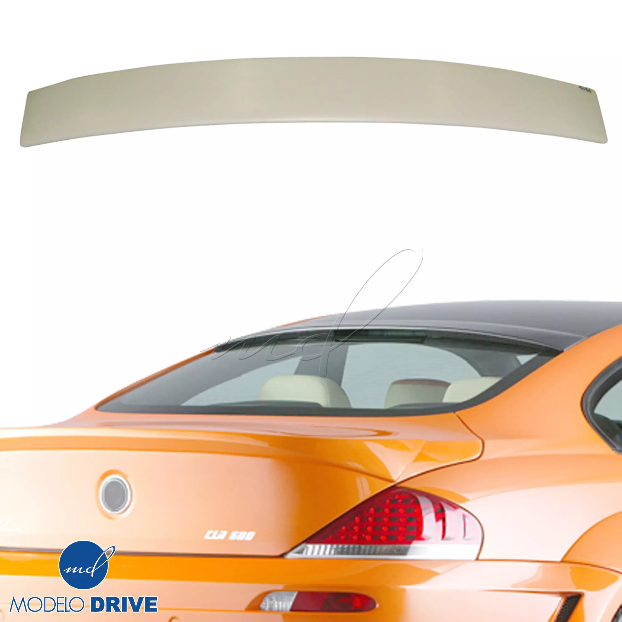 ModeloDrive FRP LDES Roof Spoiler Wing > BMW 6-Series E63 E64 2004-2010 > 2dr - Image 1