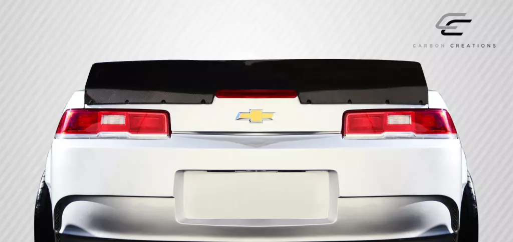 2014-2015 Chevrolet Camaro Carbon Creations GT Concept Rear Wing Trunk Lid Spoiler 1 Piece - Image 2