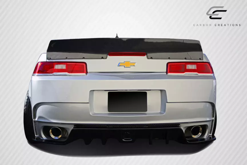 2014-2015 Chevrolet Camaro Carbon Creations GT Concept Rear Wing Trunk Lid Spoiler 1 Piece - Image 6