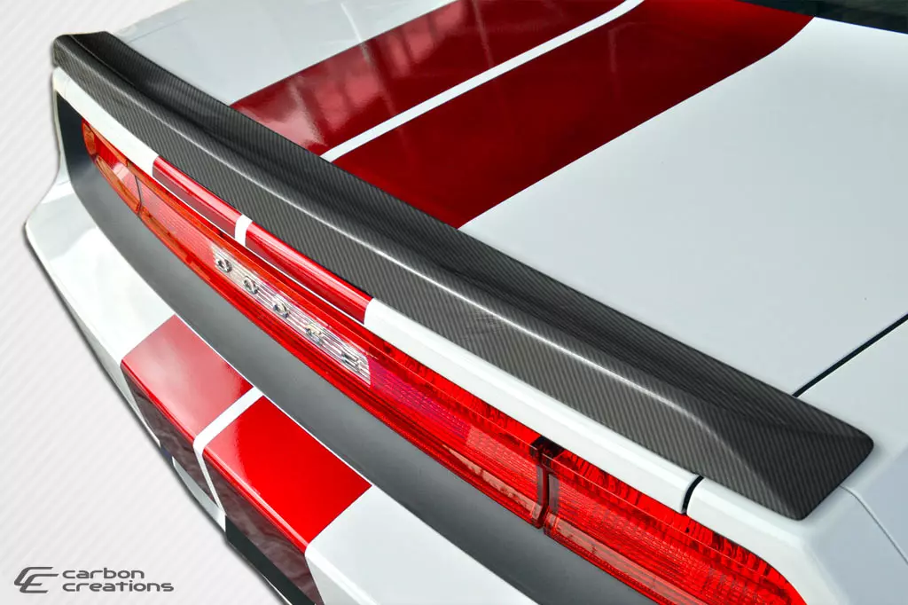 2008-2023 Dodge Challenger Carbon Creations SRT Look Wing Trunk Lid Spoiler 1 Piece (S) - Image 1