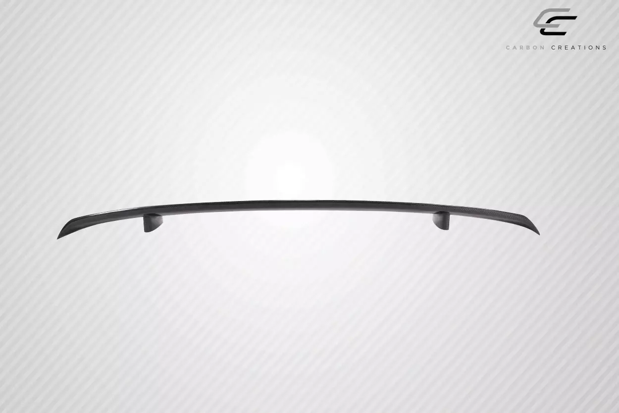 2011-2014 Dodge Charger Carbon Creations SRT Look Rear Wing Trunk Lid Spoiler 1 Piece - Image 4