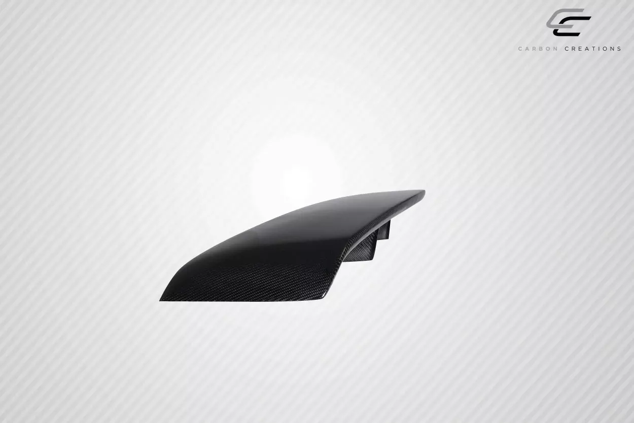 2011-2014 Dodge Charger Carbon Creations SRT Look Rear Wing Trunk Lid Spoiler 1 Piece - Image 6