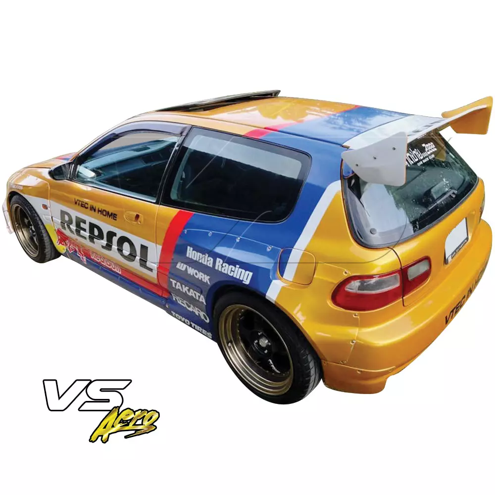 VSaero FRP TKYO Spoiler Wing > Honda Civic EG 1992-1995 > 3dr Hatchback - Image 8