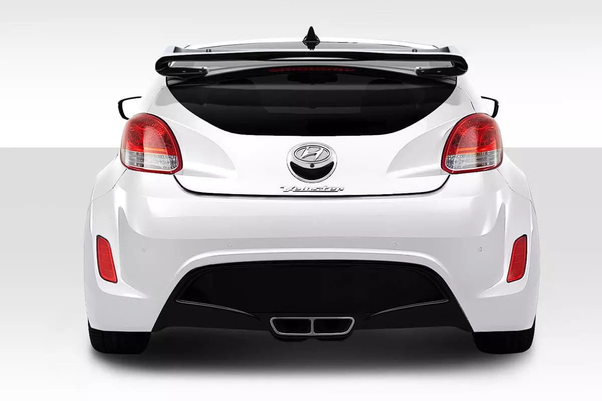 2012-2017 Hyundai Veloster Duraflex Sequential Wing Spoiler 3 Piece ( will not fit turbo models ) - Image 1