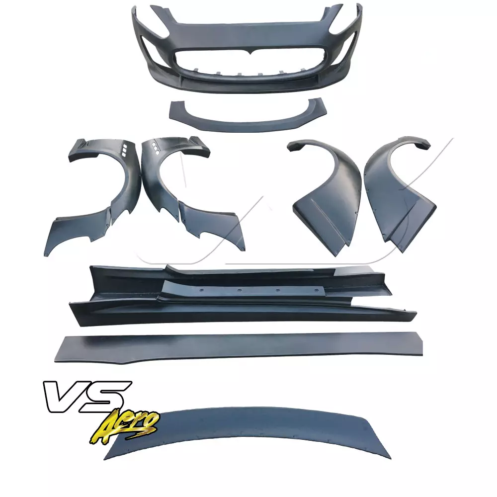 VSaero FRP LBPE Wide Body Kit /w Wing > Maserati GranTurismo 2008-2013 - Image 9
