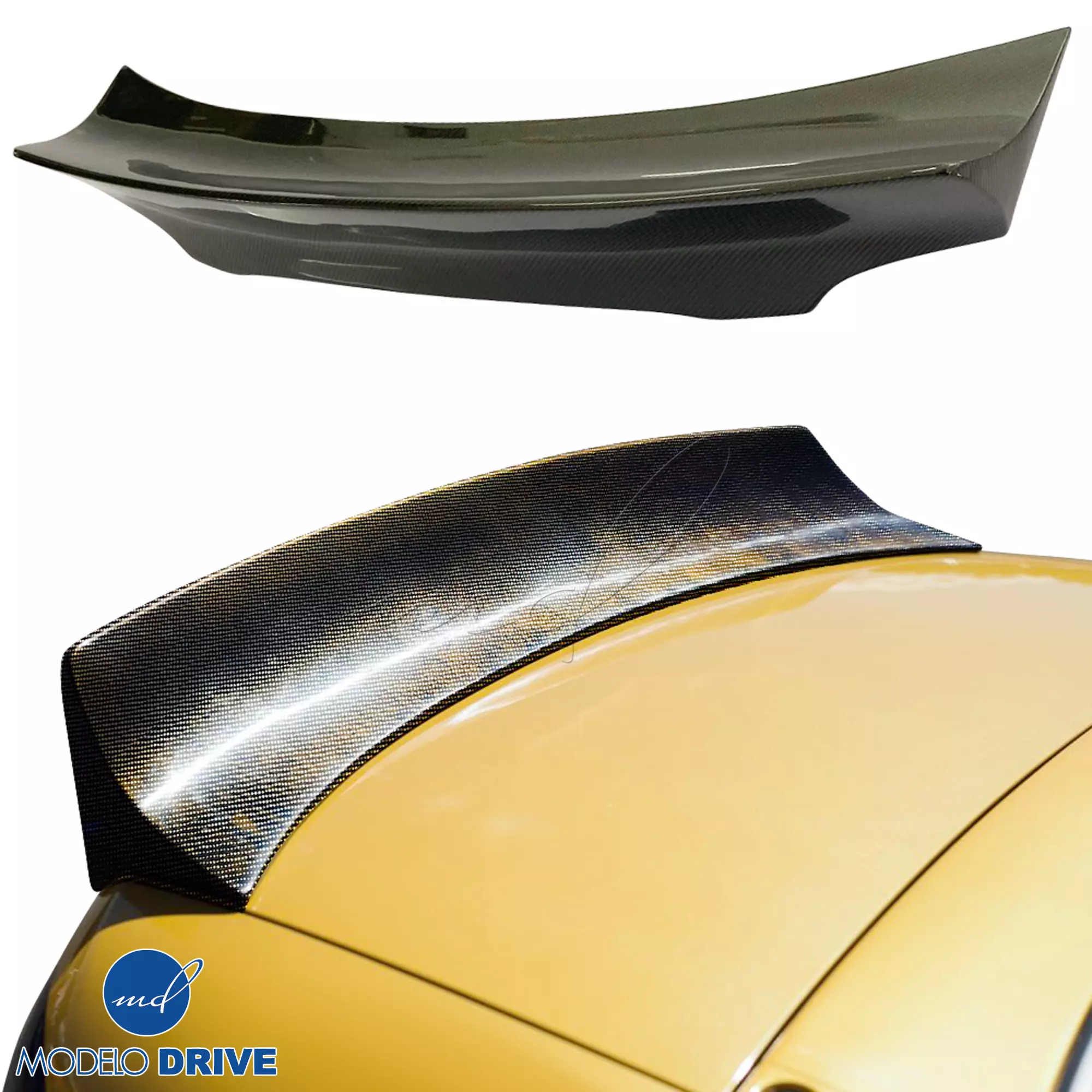 ModeloDrive Carbon Fiber TKYO Trunk Spoiler Wing > Mazda Miata (NC) 2006-2015 > Soft Top - Image 9