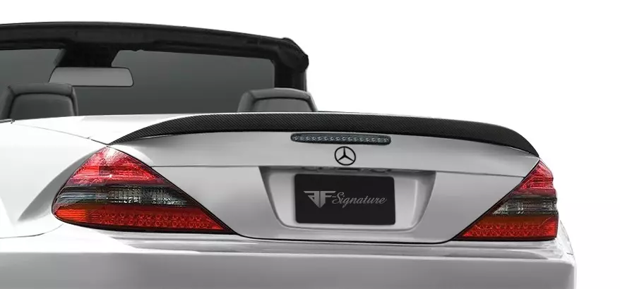 2003-2012 Mercedes SL Class R230 Carbon AF-Signature 1 Series Conversion Trunk Spoiler ( CFP ) 1 Piece - Image 1