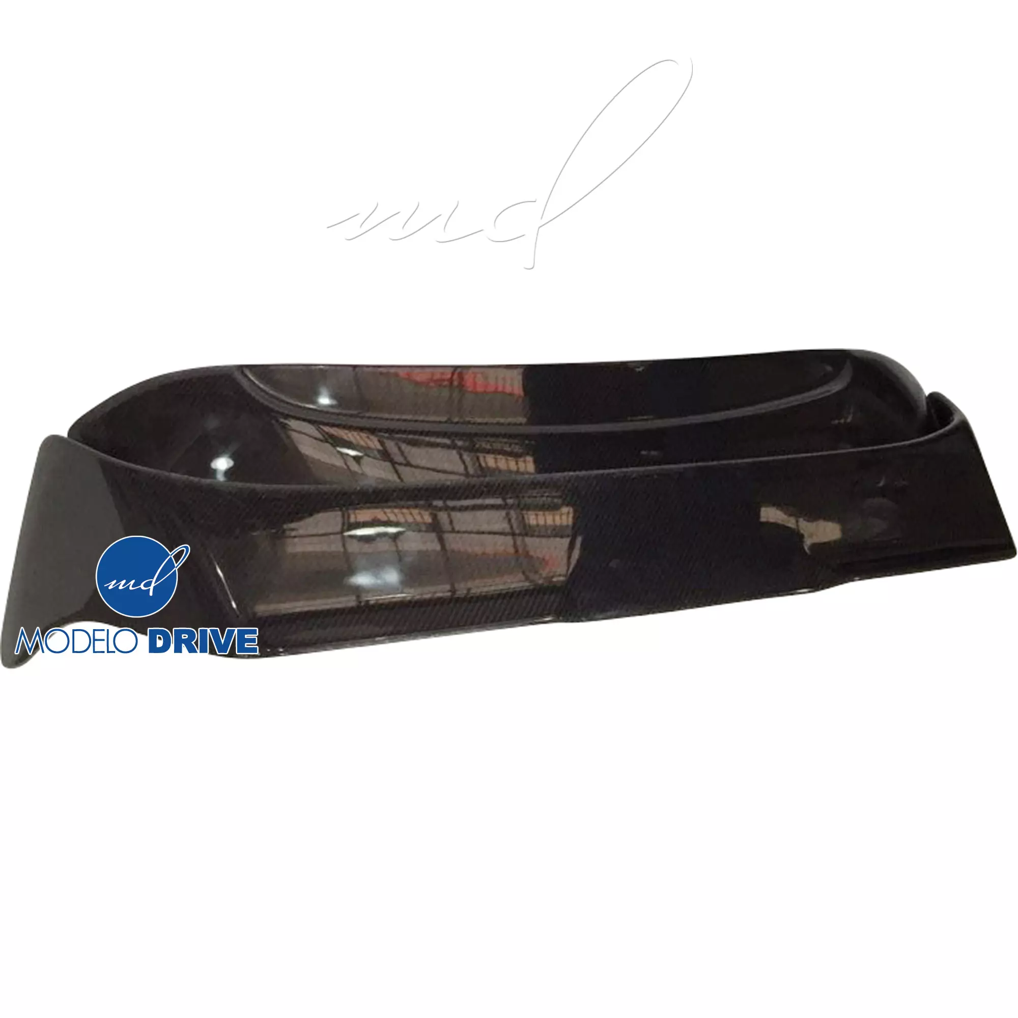 ModeloDrive Carbon Fiber DUAG Roof Spoiler Wing > Mini Mini Cooper F56 F57 2014-2020 - Image 3