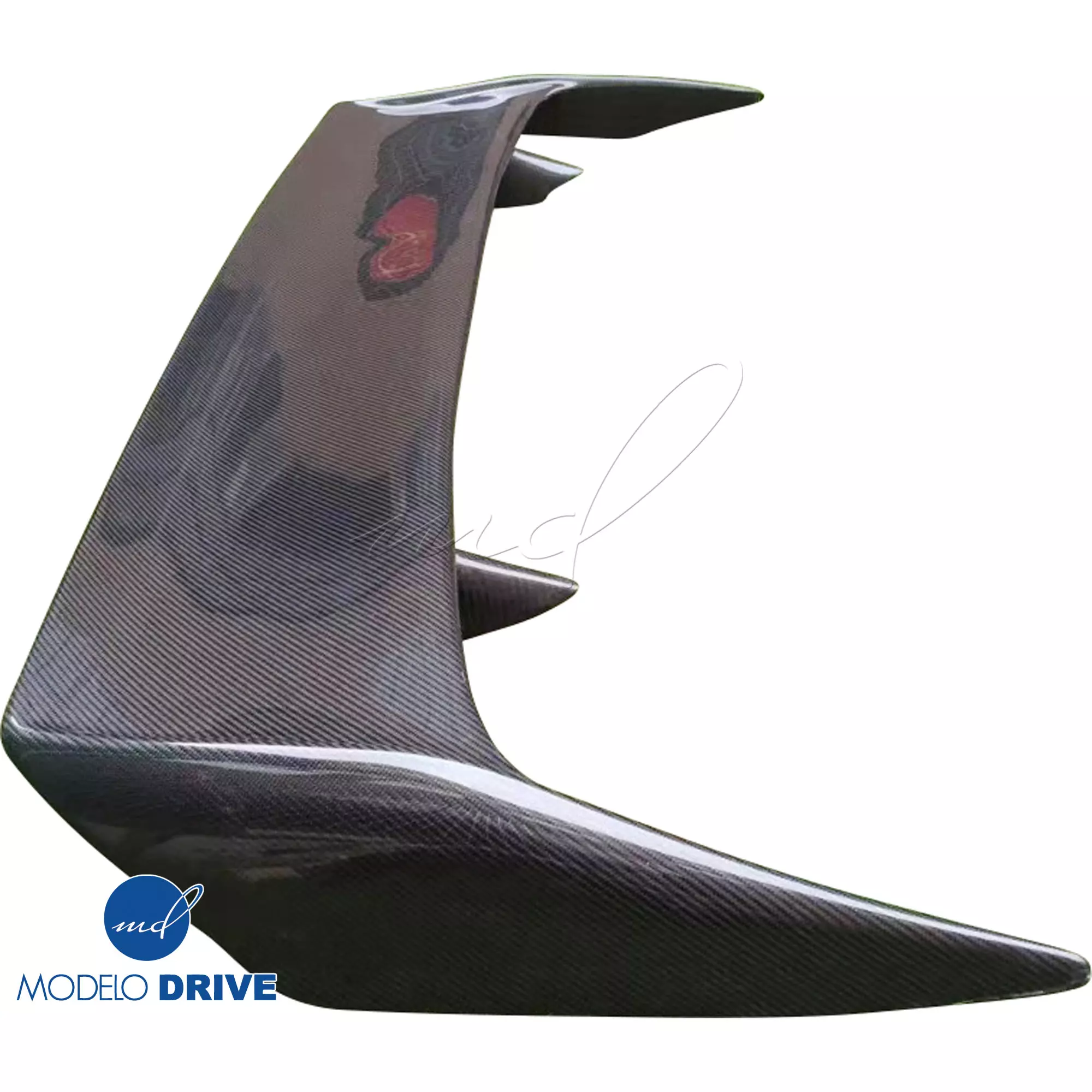 ModeloDrive Carbon Fiber 3POW Spoiler Wing > Nissan 240SX S14 1995-1998 - Image 13