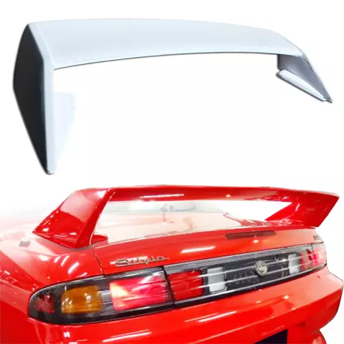 ModeloDrive FRP Kouki Style Spoiler Wing > Nissan 240SX S14 1995-1998 - Image 38
