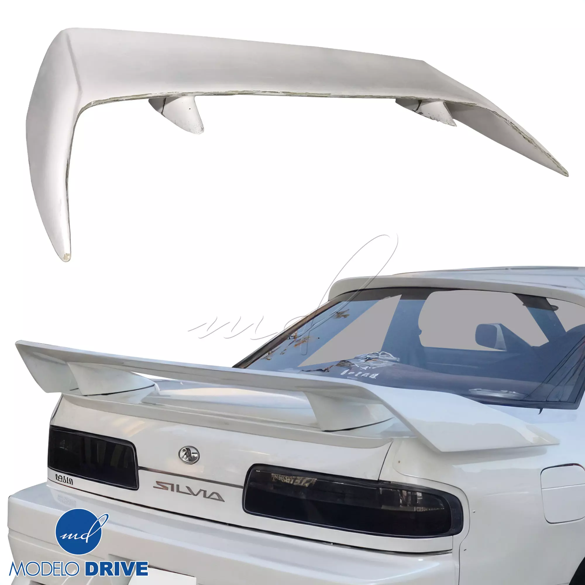 ModeloDrive FRP 3POW Spoiler Wing > Nissan 240SX 1989-1994 > 2dr Coupe - Image 52