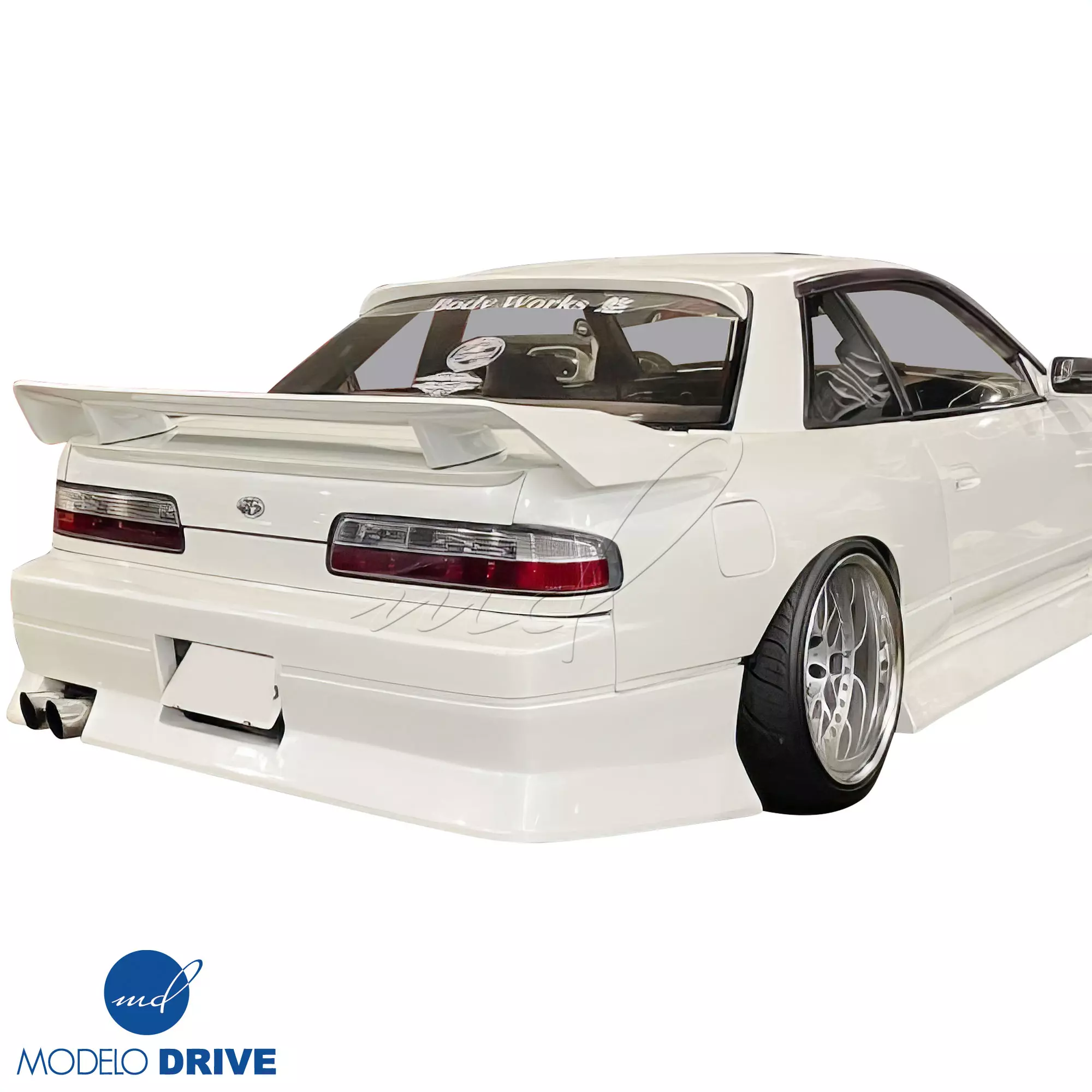 ModeloDrive FRP 3POW Spoiler Wing > Nissan 240SX 1989-1994 > 2dr Coupe - Image 2