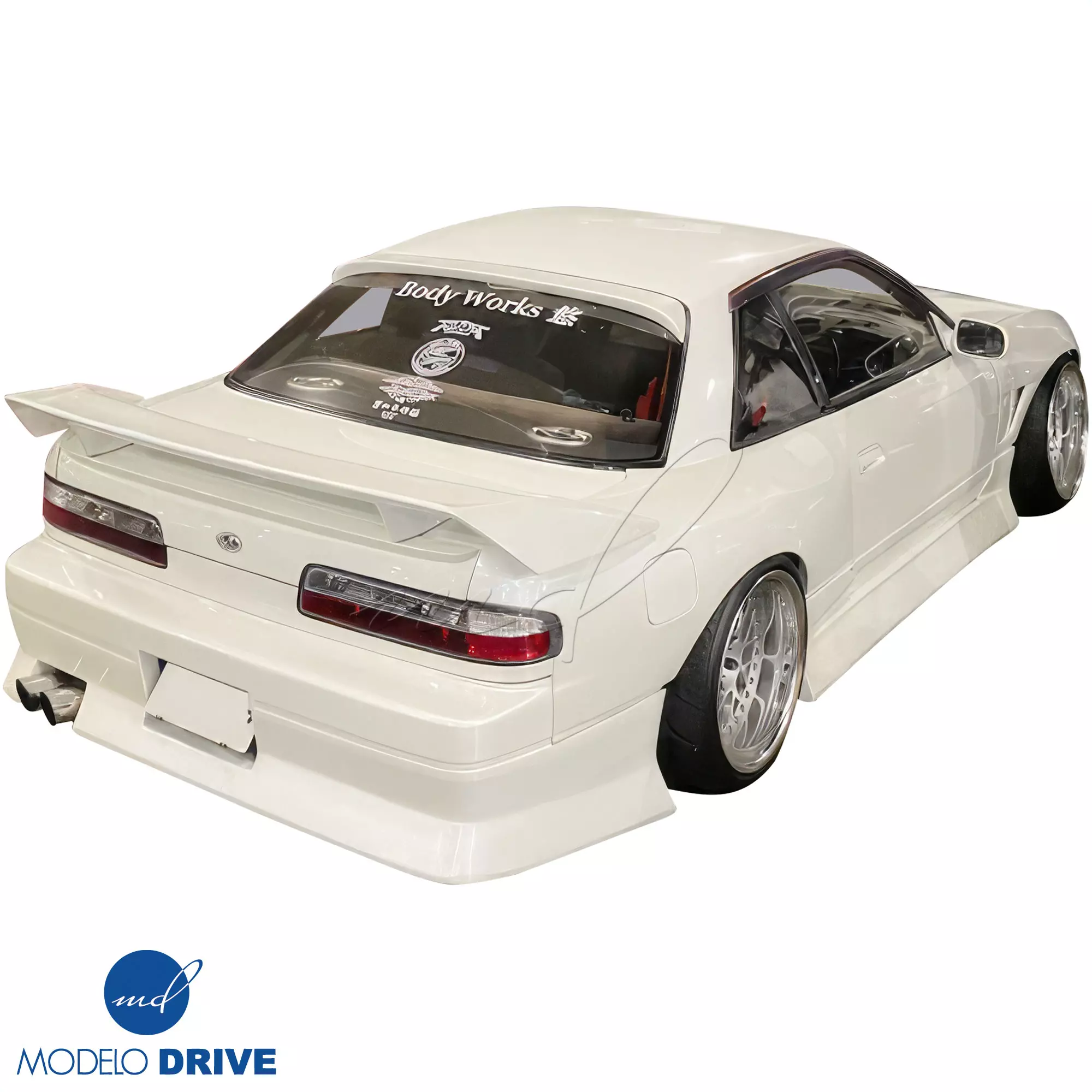ModeloDrive FRP 3POW Spoiler Wing > Nissan 240SX 1989-1994 > 2dr Coupe - Image 3