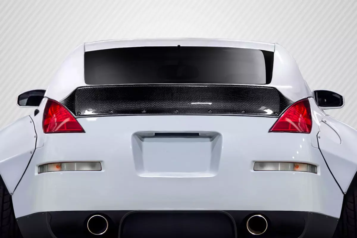 2003-2008 Nissan 350Z Z33 2DR Coupe Carbon Creations RBS Rear Wing Spoiler 1 Piece - Image 1