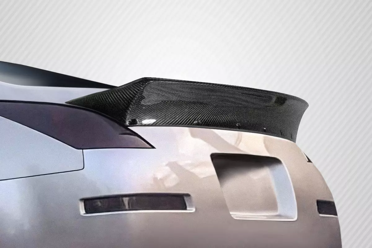 2003-2008 Nissan 350Z Z33 2DR Coupe Carbon Creations RBS Rear Wing Spoiler 1 Piece - Image 2