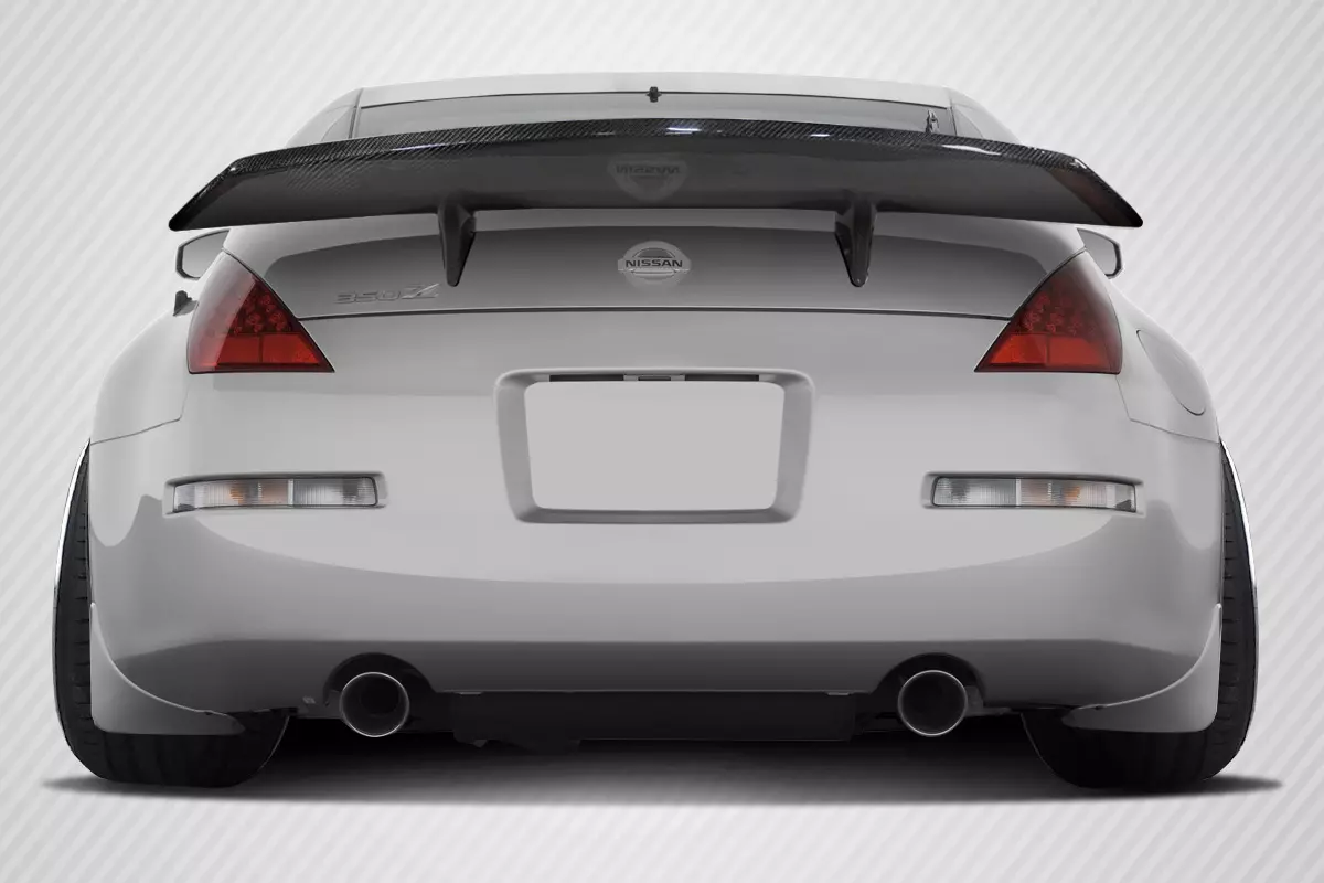 2003-2008 Nissan 350Z Z33 2DR Coupe Carbon Creations AM-S V2 Rear Wing Spoiler 1 Piece - Image 1