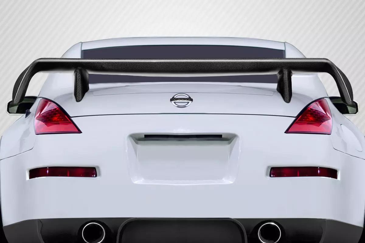 2003-2008 Nissan 350Z Z33 Coupe Carbon Creations Power Rear Wing Spoiler 1 Piece - Image 1
