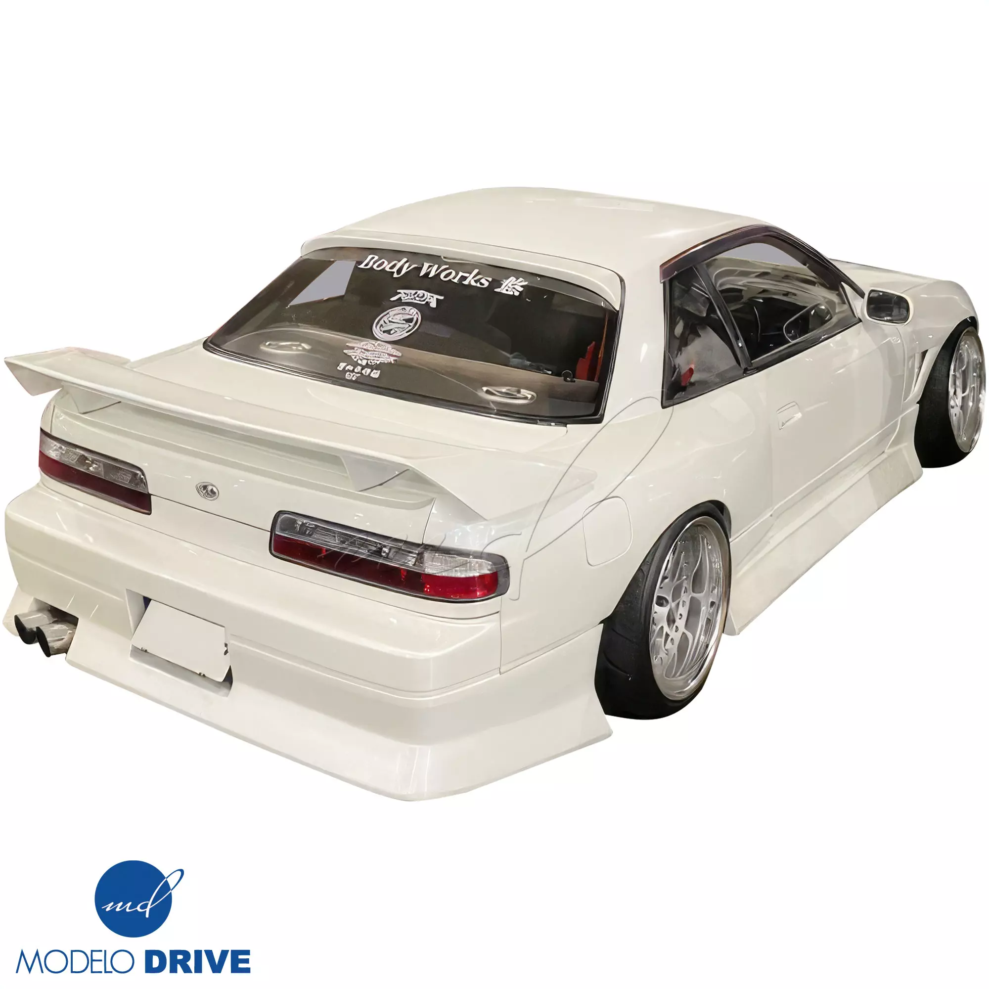 ModeloDrive FRP 3POW Spoiler Wing > Nissan Silvia S13 1989-1994 > 2dr Coupe - Image 2