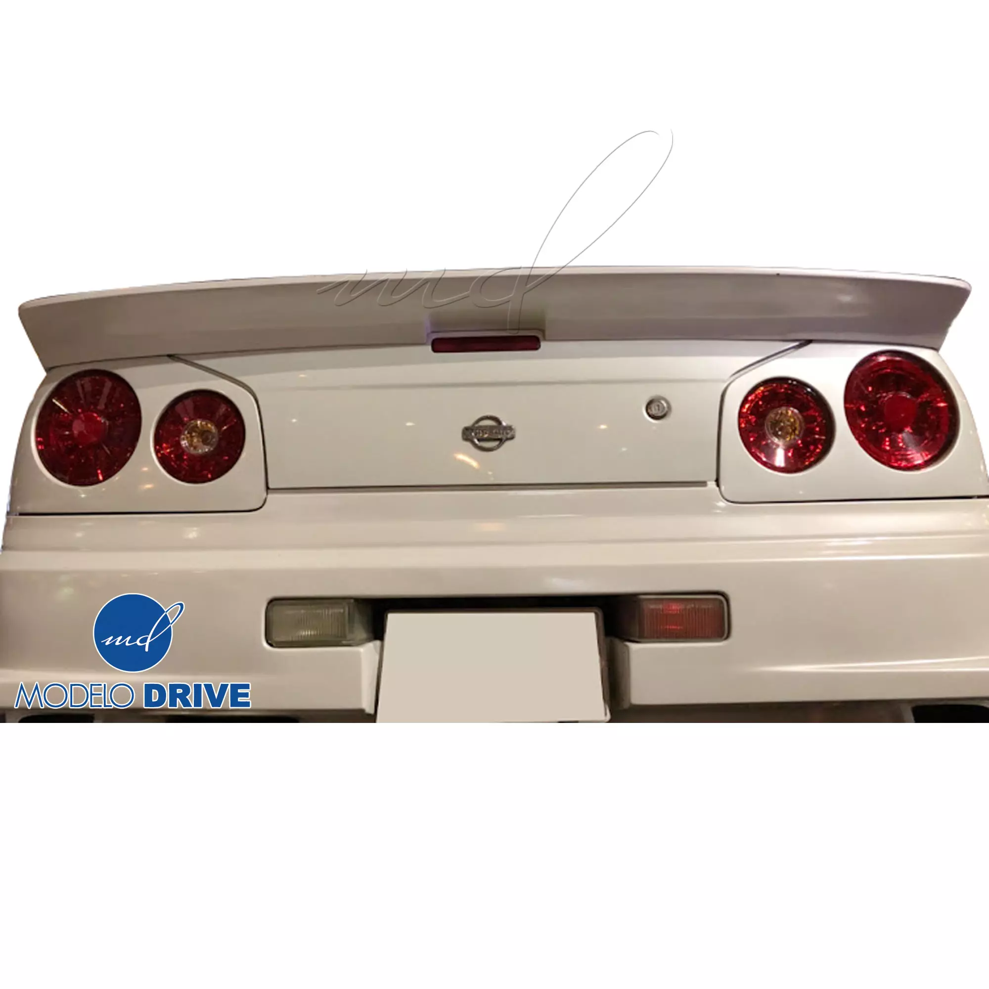 ModeloDrive FRP BOME Trunk Spoiler > Nissan Skyline R34 1999-2004 - Image 5
