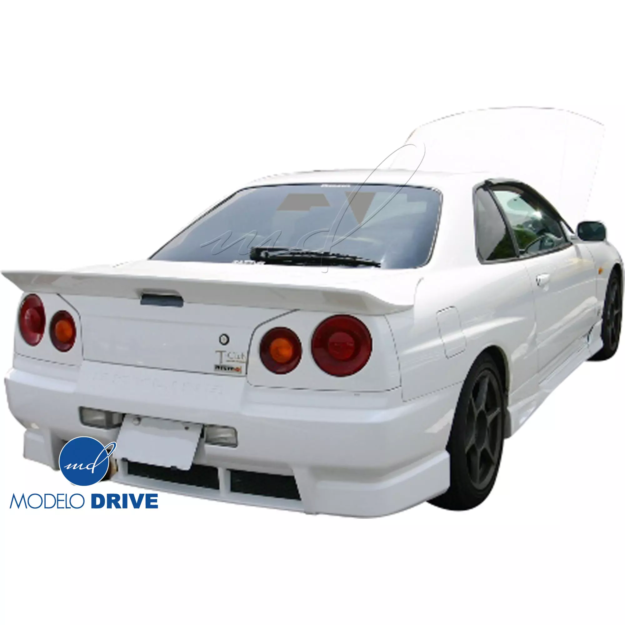 ModeloDrive FRP BOME Trunk Spoiler > Nissan Skyline R34 1999-2004 - Image 6